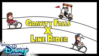 Gravity Falls x Line Rider | Disney Channel Animation