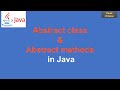 30.Java Tutorial:Abstract class and Methods in Java Understanding with Practical Examples|Zest Prime