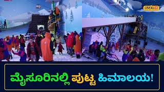 Mysore Snow City | ಮೈಸೂರಿನಲ್ಲಿ ಸೃಷ್ಠಿಯಾಯ್ತು ಮಂಜಿನ ಲೋಕ | #local18