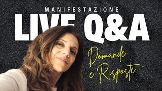 Manifestazione Live Q\u0026A. Domande e risposte