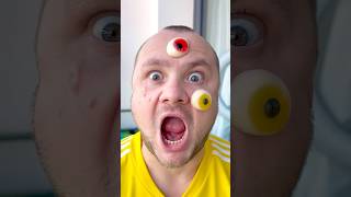 What ah oh😱😨 with jelly eyball #funny #comedy #funnyfamily #shorts👀👁️🍢🍒🍭#shorts