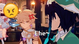 Aether is so DONE with everyone | Genshin Impact #shorts