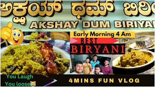 Akshay Dum Biryani Vlog: The Ultimate Biryani Experience | Authentic Flavors \u0026 Food Journey