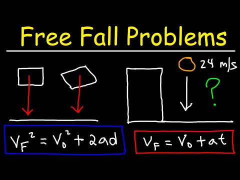 What will be the acceleration of free fall?