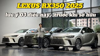 🌟 Những điểm yếu của Lexus RX350 2025 – Sự thật ít ai ngờ đến| Quyết Trần Lexus