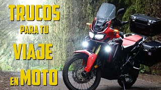 Qué llevar en un viaje en moto - Consejos prácticos para ir cómodo mientras recorres el mundo