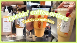 INSANE Dunkin Coffee Orders☕🧋 | Tiktok Compilation
