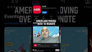 Americans moving over to Red Note. #TikTokban #Rednote #fyp #funny #trending #tiktok