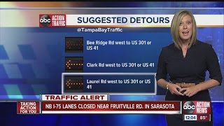 Alternate routes to NB I-75 in Sarasota