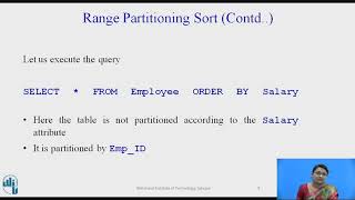 Parallel Sort-Range Partitioning Sort