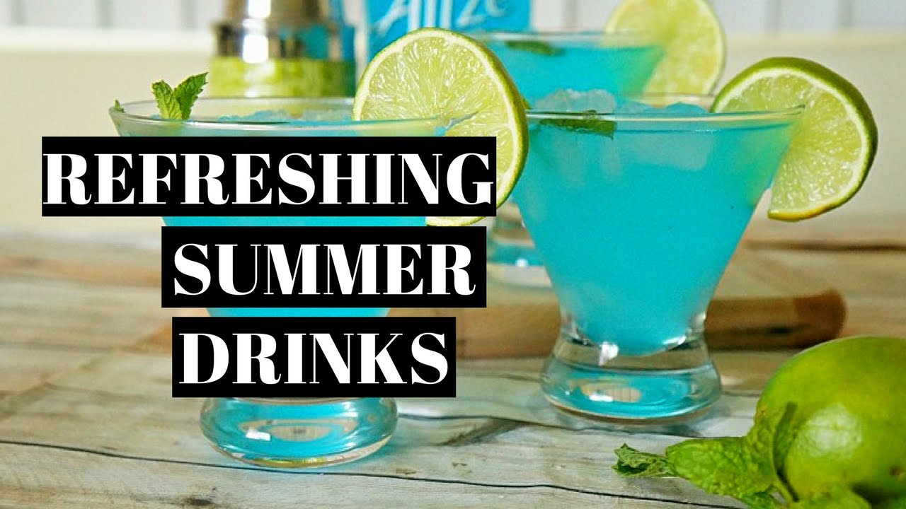 Refreshing Drinks For Summer Youtube