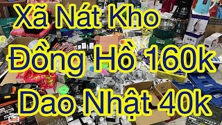 Xã kho khô máu hàng tồn kho đồng hồ đeo tay 170k,đèn pin Nhật,ống nhòm,massage,bơm Nhật,bào gỗ Nhật