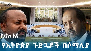 የኢትዮጵያ እና ሶማሊያ ፍጥጫ | አርትስ ዜና @ArtsTvWorld#politics #politicalnews