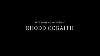 Rhodd Gobaith - Wythnos 5 - Myfyrdod