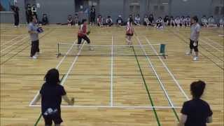 エスキーテニス【2015秋季中国大会】団体戦 決勝ハイライト1