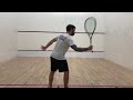 serious squash advanced ball control exercise