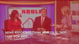 Robloxisunsafeforkids Videos 9tubetv - news reporters say roblox is not kid friendly