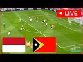 Indonesia u19 vs East Timor u19 LIVE  🔴AFF Championship U19, Group C ⚽ Simulation/Recreation