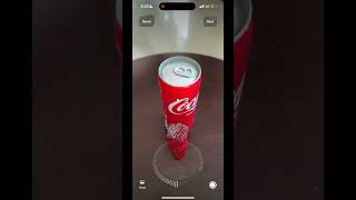 3D Scan of a Coca-Cola Can and AR QR Code Generation | ar-code.com