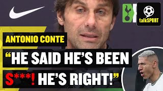 "S***!" 😳 FIERY INTERVIEW! 🔥 Antonio Conte HITS BACK at Richarlison [FULL Press Conference]