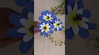 ഇത്രയും എളുപ്പത്തിൽ ഒരു flower ആദ്യമായി 🥰🤗#shorts #craft#diy#howto#easycraft