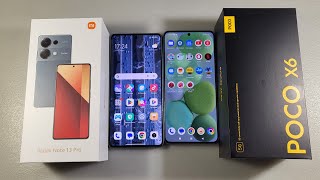 POCO X6 vs Xiaomi Redmi Note 13 Pro ЧТО ЛУЧШЕ?