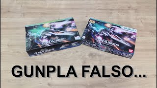 Compro Gunpla en Aliexpress... parece FALSO...