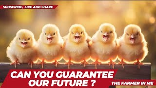 The process of raising chickens from 1 day old to adulthood - chicken farm