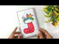 christmas card for school competition 2024 easy christmas crafts diy merry christmas greeting card