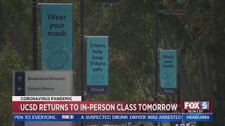 UCSD Students Return To In-Person Classes Monday