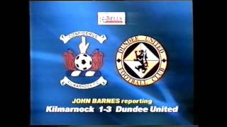 Killie 1 Dundee Utd 3   Report 15/11/97