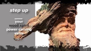 Step Up Your Carve Skills ~ ( Pine Knot Wood Spirit Demo) plus a pro Carve Hack!