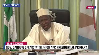 (Exclusive) Ganduje Speaks On Tinubu’s Credential In Governance