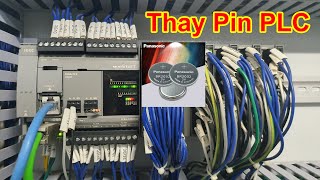 Thay Pin PLC Idec FC6A - P4 | Replace battery Idec FC6A plc.