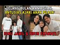 Jelang Bulan Ramadhan, Ibnu Jamil & Ririn Ekawati Antusias Ajari Anak Puasa