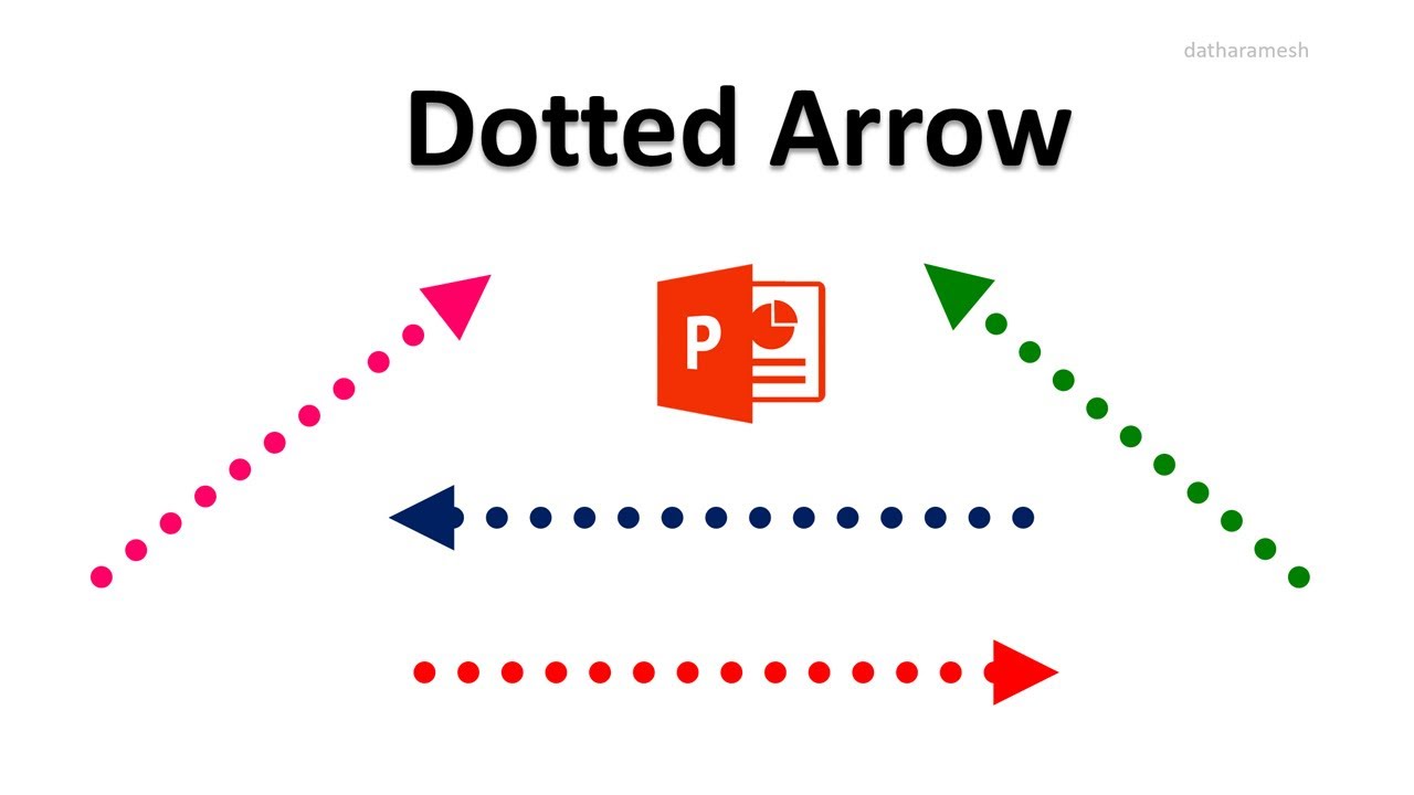 How To Insert Dotted Line Arrow In Powerpoint