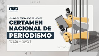 Club de periodistas de México. Certamen Nacional de Periodismo