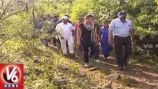 Collector Amrapali Participates Trekking In Warangal Forest || V6 News