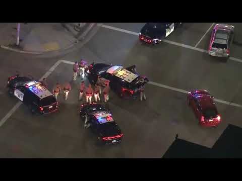 High-speed Pursuit Ends In Violent Crash In Downtown L.A. - YouTube