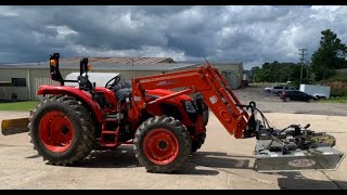 Kioti RX 7320 with Modern Ag Pathslayer Front Brush Cutter “Off Set Review”