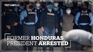 Former Honduran president detained after US extradition request