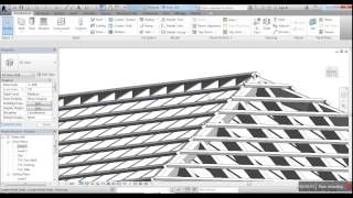 Create Roof Using Curtain wall