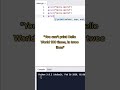 How to write a for loop in python #shorts #programming  #pythontutorial