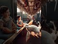 cute baby saved by rabbit in indian train shorts cutebaby rabbit