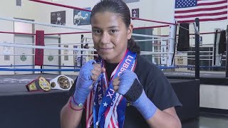 Tiene 14 años y sueña con ser campeona mundial del cuadrilátero, ella es nuestra promesa del futuro