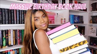 MASSIVE BIRTHDAY BOOK HAUL✨ | this is what no self control looks like