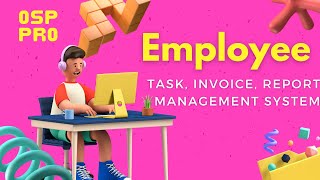 Employee Task Invoice and Time Management PHP System