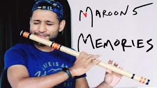 Maroon 5 - Memories | Indian Flute Cover | The Unplugged Flautist