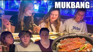 Family Tries Korean BBQ for the First Time!!!