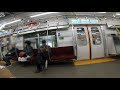 東京メトロ日比谷線 北千住→秋葉原 車内風景 tokyo metro hibiya line to akihabara